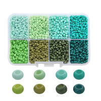 Kit DE FABRICACIÓN de pulseras de Cuentas pequeñas con textura brillante resistente a la corrosión para decoraciones, accesorios de ropa - details 5