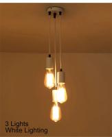 Lámpara Colgante Lineal LED E27 110-260v Para Decoración De Habitaciones Salones Restaurantes Bares Cafés Iluminación Interior Moderna - details 4