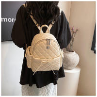Mochila de gran capacidad para mujer, nueva, versátil, a la moda, sencilla, informal, para viaje, mochila escolar, elegante - details 7