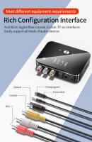 Transmisor receptor estéreo NFC Bluetooth 5,0, adaptador de Audio inalámbrico de baja latencia para TV/PC/coche/Kit/altavoz/proyector/amplificador - details 4