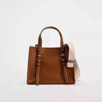 Mini bolso de mano marrón oscuro, novedad de 2025, bolso cruzado informal de un hombro para ir al trabajo, mochila de lujo de alta gama - details 0