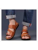 Sandalias de gran tamaño para hombre 2025, nuevas sandalias casuales versátiles de verano para hombre y zapatos de playa de doble uso. - details 1