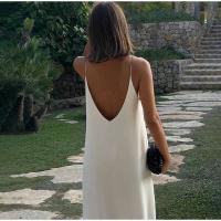 Vestidos largos plisados ​​de encaje blanco elegante para mujer, novedad de primavera 2025, vestido de cintura envuelta con mangas y cuello alto, batas de boda a la moda para mujer - details 8