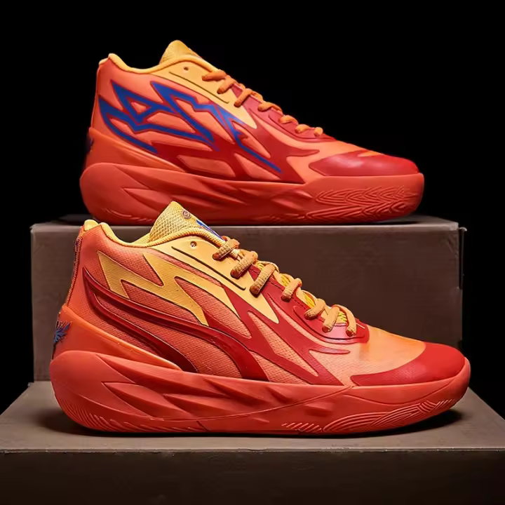 Zapatillas de baloncesto a la moda para hombre, zapatos deportivos impermeables para entrenamiento de gimnasio zapatillas - 1