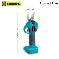 NEWBENY-tijeras de podar eléctricas sin escobillas, 30mm, 4 engranajes, inalámbricas, para jardín, árboles frutales, bonsái, herramienta de embellecimiento para batería de 18V-21V - details 2