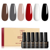 ROSALIND-Kit de esmalte de Gel para uñas, semipermanente UV Led, serie rosa, 7ml - details 44