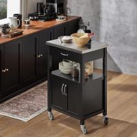 Carrito de Cocina móvil Carrito de Servir Estantería de Cocina Blanco 60 x 45 x 92 cm ES - details 10