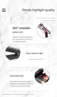 Enderezador de pelo Eléctrico rizador Hogar de Doble USO peine de pelo recto de Iones negativos - details 2