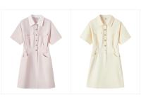 Vestido Semir para Mujer Cuello Abajo Estilizado y Dulce Cintura Ajustada Nueva Moda de Verano 2024 - details 11