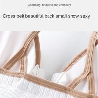 Sujetadores deportivos para mujer, Top blanco transpirable, Top corto ajustado, chaleco de Yoga con cremallera frontal de talla grande, sujetador atlético a prueba de golpes para gimnasio y Fitness - details 4