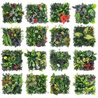 Panel de pared de plantas artificiales DIY, vida eterna, protección UV, alfombra de eucalipto Artificial, duradera y realista - details 33