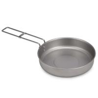 Olla de titanio ultraligera, utensilios de cocina para acampar al aire libre, senderismo, picnic, 750ml/1000ml, 2023 - details 8
