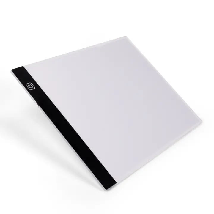 Tablero de dibujo de tamaño A4 con iluminación LED para niños, Tablero de calco y dibujo para niños, iluminación LED regulable, juguete educativo, regalo creativo - 1