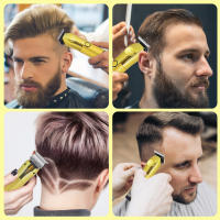 Cortadora de pelo profesional Solimpia para hombres, cortadora de pelo recargable para peluquero, cortadora de pelo inalámbrica, máquina potente para cortar el pelo y la barba - details 2