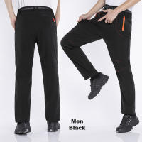 LNGXO Pantalones de Vellón para Invierno Cálido, Impermeable, Suave y a Prueba de Viento para Senderismo, Acampada, Escalada, Esquí Gris - details 14