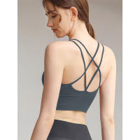 Sujetador mujer Cross Sports Sujetador corto con cordones Adecuado para ejercicio de Yoga - details 11