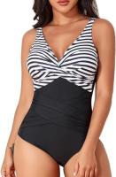 Traje de baño vintage de una pieza, traje de baño estampado para mujer, de verano, trajes de baño, trajes de baño bohemios para mujer - details 1