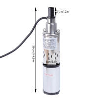 Bomba de agua alimentada por energía Solar con orificio de perforación, sumergible, para pozo profundo de granja, flujo máximo de 16l/Min, elevación máxima de 60mandnbsp, CC de 48V, 280W - details 3