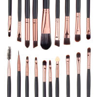 Juego de brochas de maquillaje profesional para mujer, juego de alta calidad, belleza, 20 unidades - details 1