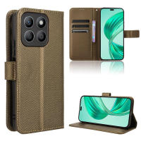 Flip para Honor X8C, Cartera de cuero PU, Funda de teléfono duradera retro a prueba de golpes - details 7