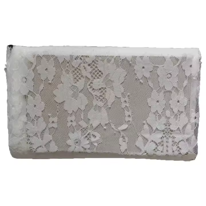 Velo de gasa para decoración del hogar, accesorios de encaje de pestañas de alta gama, 70cm de ancho, vestido de novia - 1