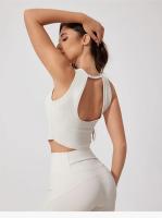Nuevo sujetador cómodo para Fitness, entrenamiento de gimnasio, ropa interior sin espalda en U de secado rápido para correr al aire libre, camiseta sin mangas transpirable con cierre de cintura para Yoga para mujer - details 18