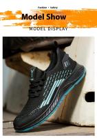 Novedad de verano, zapatos de seguridad con aislamiento transpirable, antigolpes, antiperforación, zapatos de trabajo resistentes al desgaste - details 14