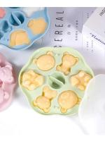 Molde de silicona para helado de piel de oso, 1 pieza, papillas, pastel al vapor, gelatina, leche - details 8