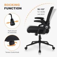 Escritorio con Brazo y Asiento Acolchado, Silla de Escritorio, Silla de Escritorio Juvenil para Hogar y Oficina - details 1