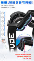 Kapvoe-Gafas de esquí para Snowboard, lentes de doble capa, antivaho, para deportes al aire libre y esquí - details 8