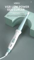 VGR profesional forma de cono rizador de pelo de cerámica plancha rizador varita rodillos Waver herramientas de estilismo calor rápido eléctrico rizado V-586 - details 0