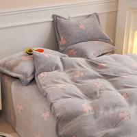 Cubierta de Edredón Gruesa para Invierno de Veludo de Doble Cara con Forro de Coral esterilizado Cálido para Soltero Doble Queen King Tamaño - details 15