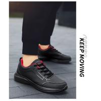 Zapatillas de deporte de cuero de alta calidad para hombre, zapatos informales impermeables, zapatillas ligeras para correr al aire libre, Tenis deportivos, zapatos planos masculinos - details 18