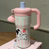 Botella de agua para beber, taza aislada de alta estética, taza helada de acero inoxidable 316, taza térmica portátil de gran capacidad para hombres - details 9