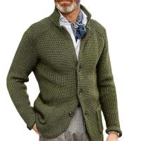 Suéteres de punto para hombre, cárdigan, abrigos, Otoño e Invierno - details 8