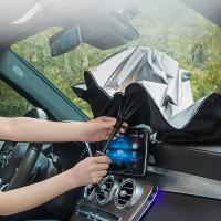 Parasol de Sol Universal para Coche Viseira de Aislamiento de Calor Plegable y Fácil de Usar - details 4