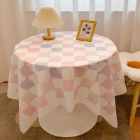 Mantel de Tablero de Ajedrez de Estilo Nórdico Paño de Algodón Impermeable para Fiestas en Casa - details 3