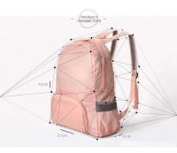 Mochila Impermeable Plegable para Viaje, Ligera y Compacta: Mochila de Viaje Multifuncional 2 en 1 para Outdoor, Deporte, Camping - Equipaje de Mano con Bolsillos, Modo Bandolera (30L) - details 0