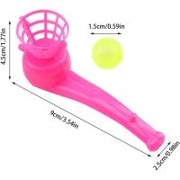 Juguetes bolas de juguete para soplar, juegos con bolas flotantes y adultos, divertidos juguetes educativos para juegos, suministros para niños - details 1