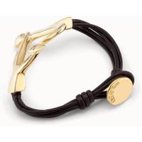 Pulsera de cordón UNOde50 con tachuelas de corazón, joyería de la suerte para mujeres y niñas - details 1