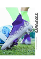 Zapatos de fútbol para deportes al aire libre de césped de equipo transpirables de caña alta para hombres y mujeres - details 22