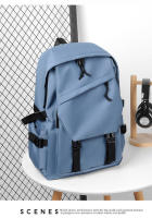Moda para mujer pareja mochila High College Student Design Sense bolso escolar de gran capacidad - details 17