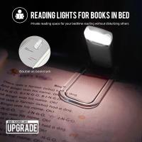 Book Light LED USB Rechargeable Reading Light Eye Protection Night Light Portable Clip Desk Light Bookmark Read Light - details 7