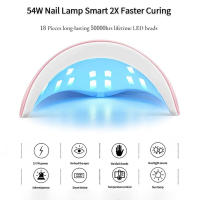 Secador de Gel UV LED LINMANDA 54W Lámpara LED Inteligente con Temporizador USB - details 14