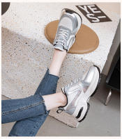 Zapatos negros de gran tamaño para mujer, zapatos de papá versátiles, zapatos blancos de plataforma, zapatos de cuero genuino - details 16