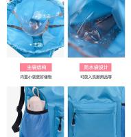 Mochila deportiva de natación con cordones, bolsas impermeables de gran capacidad, bolsas de hombro de viaje para estudiantes escolares - details 1