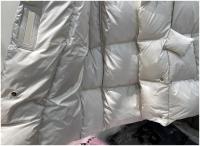 Chaqueta de Plumífero de Pato Blanco Janveny Invernal Abrigo de Moda Cálido y Suelto para Mujeres - details 11