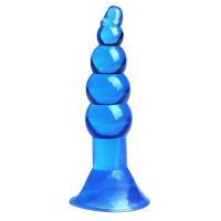 Empaquetado privado SEXY Silicona Ventosa Tapón Masajeador de Próstata Dildo Vibrador Punto G Anal Juguetes Sexuales para Adultos - details 6