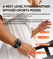 2025 nuevo para reloj inteligente hombres mujeres 1,85 pulgadas HD AMOLED pantalla completa táctil IP68 impermeable Bluetooth llamada SmartWatch - details 9