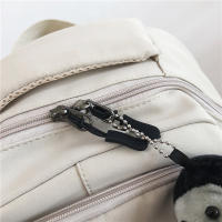 Mochila Escolar para Jóvenes Mujeres Sólido Simple Gran Capacidad Mochila Universitaria para Chicas Mochila de Libros para Estudiantes Hecha en China - details 19